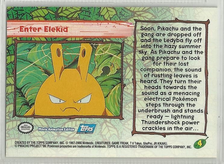 Pokemon: The Movie 2000 (Topps) 