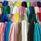 Plain Gloss Charmeuse Silk Satin Bridal Dress Polyester Dress Craft Fabric Meter