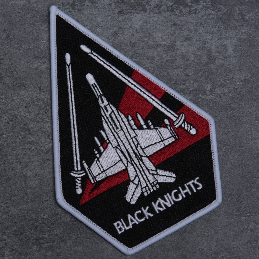 希少　VFA-154 BLACK NIGHTS 50周年　大型パッチ Set US Navy Flight Jacket Patches Strike Fighter Squadron 154 VFA