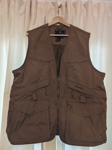 BERETTA - UNWORN Game Pocket Embroidered XL Hunting Shooting Vest