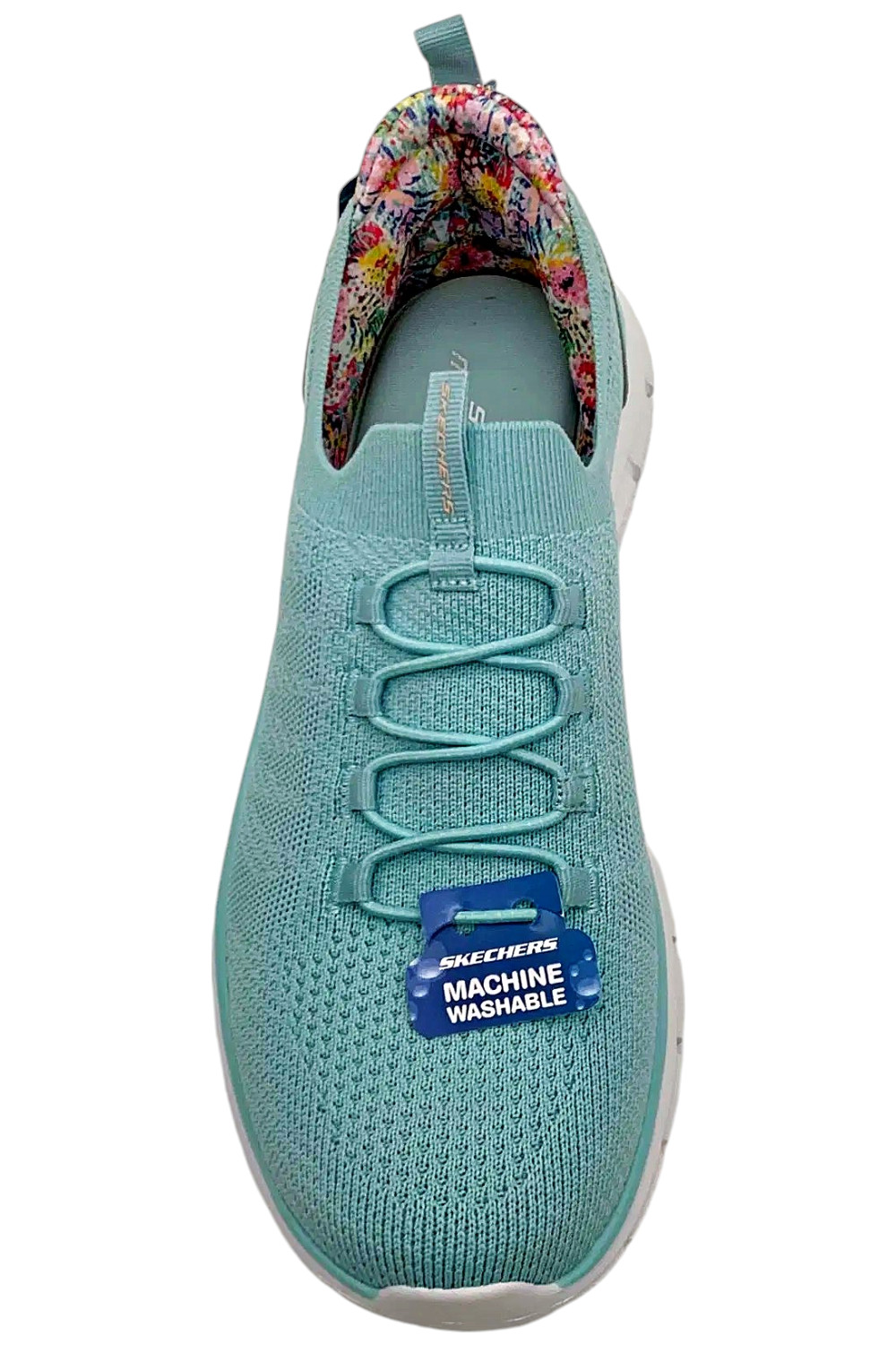 Skechers Track Washable Vegan Knit Bungee Mint image 2