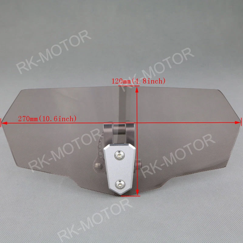 Motor deflector de parabrisas de humo apto para MOTO GUZZI Norge 1200 GT Foto 3 de 4