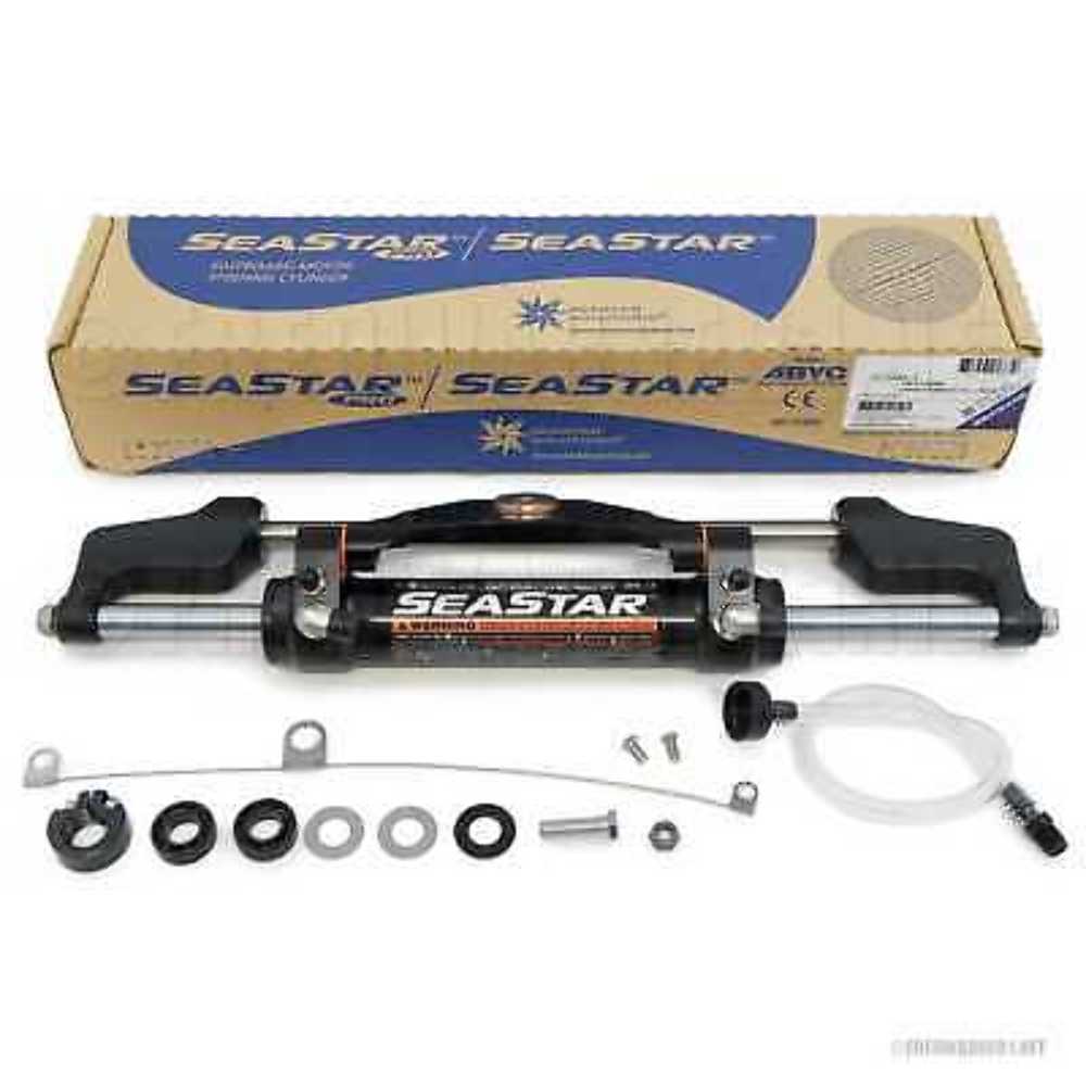 SeaStar Hydraulic Steering Cylinder HC53453 Front Mnt Evinrude ETec