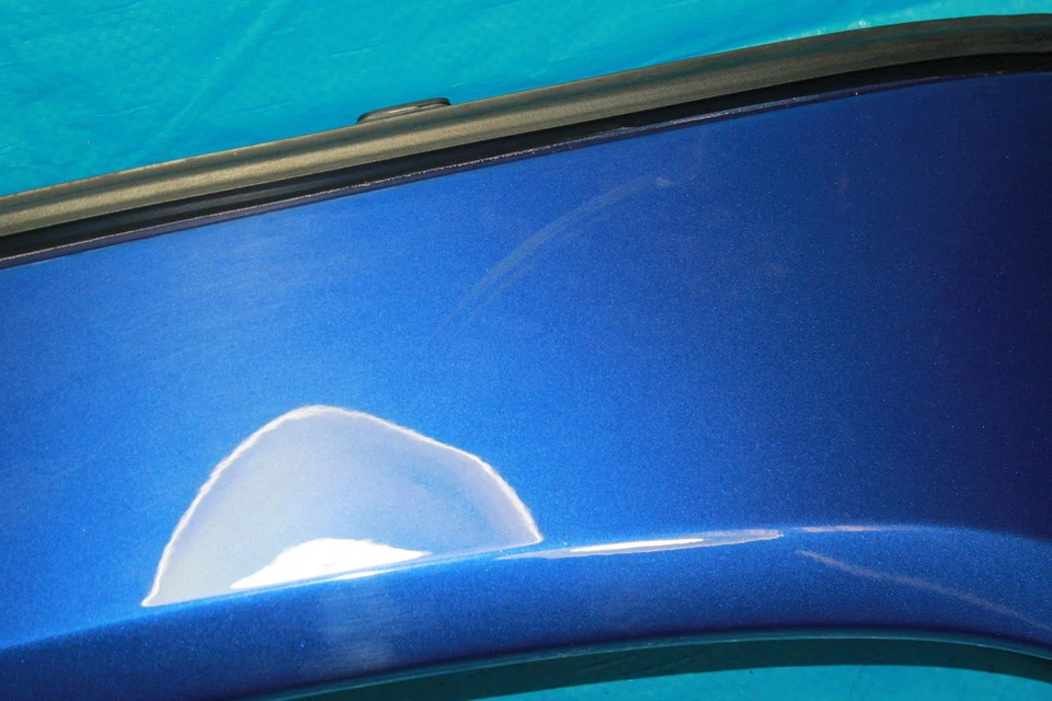 05-10 LOTUS ELISE S2 MAGNÉTICO AZUL SUPERIOR VENTANA TRASERA HALO TECHO MOLDURA ALERÓN OEM Foto 4 de 4