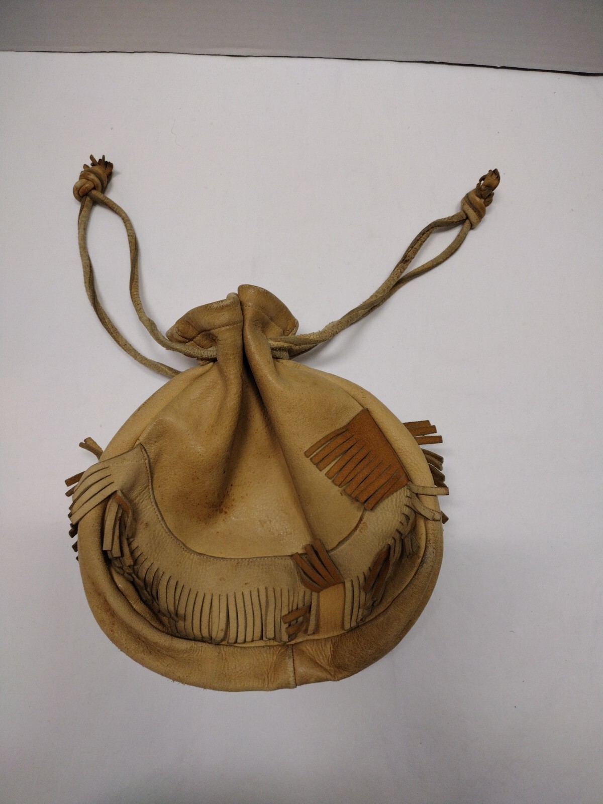 Leather Pull String Pouch - image 10