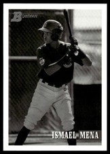 2021 Bowman Heritage Black & White #168 Ismael Mena Chicago Cubs