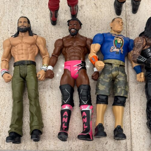 2017 Mattel WWE Wrestling Actionfiguren 8 Stück John Cena, Roman Reigns + - Bild 9 von 20
