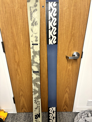 BRAND NEW! 2024 K2 POACHER SKIS 170cm, Redrilled once