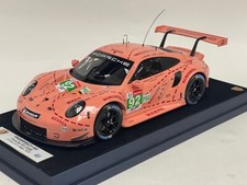 1/18 IXO Models Porsche 911 RSR  2nd at 2018 24 H Le Mans Car #92 Leather AB1002