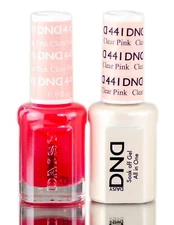 DND Duo Gel & Lacquer Clear Pink # 441 - Brand new 