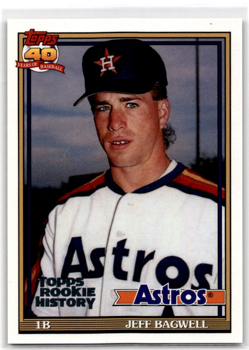 2018 Topps Archives Rookie History Jeff Bagwell Houston Astros #4T
