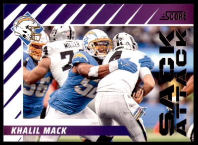 2024 Score #9 Khalil Mack Sack Attack