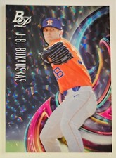 2018 Bowman Platinum J.B. Bukauskas #TOP-65 Astros Baseball Top Prospects Ice