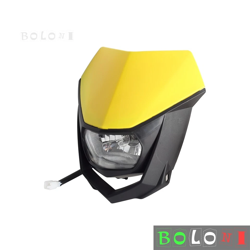 Dirt Bike Headlight For Suzuki RM RMZ DR DRZ 200 RM100 RM125 RM250 RMZ250 RMZ450 - Image 2 of 4