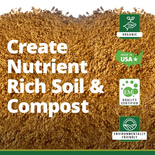 All Natural EM® Bokashi Compost Starter and Odor Controller, 5 lb Bag - Bild 2 von 9