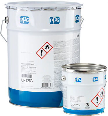Sigmadur 520 Silber Polyurethan Farbe Beständig Gegen UV 4 L  Industriefarbe