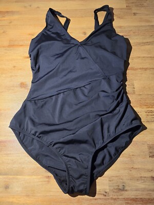 BPC BON PRIX SELECTION underwired swimsuit, size 40 B, black, unworn + washed