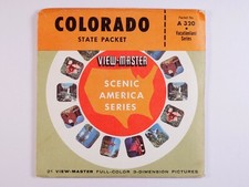 View-Master Colorado STate Packet 3 reel packet w/ booklet A320 - DT