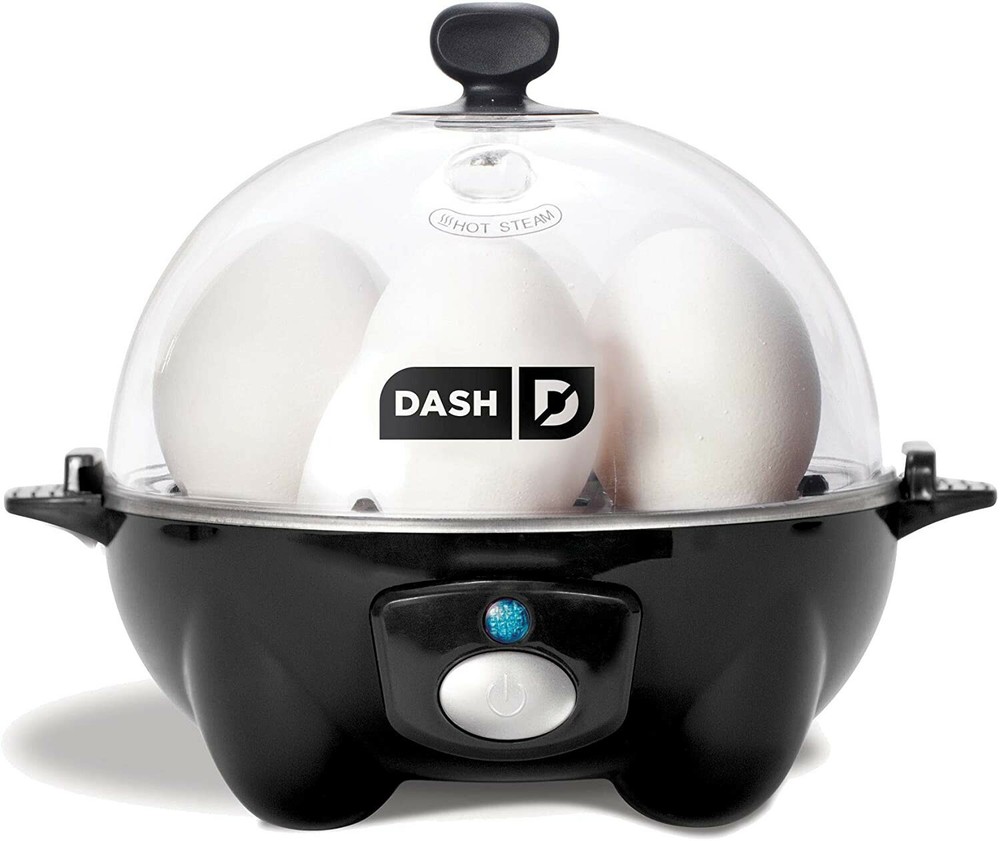 Dash Rapid Electric Egg Cooker with 6-Egg Capacity for Perfect Hard Boiled Eggs