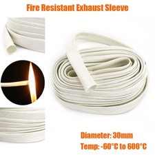 0.6m-15m Fire Temp Resistant Exhaust Pipe Sleeve Insulation For Diesel Heater ^^