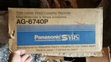 NEW Panasonic AG-6740P Time Lapse Video Cassette Recorder IQ Mechanism