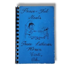 Cincinnati Ohio Cookbook Peace Lutheran Church Recipes Vintage Baking Desserts