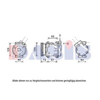 Kompressor Klimaanlage Passend FüR Dacia Logan MCV Ks_ Ls_ Renault