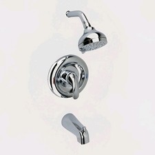    Moen 82603 Adler Tub Shower Faucet Package w/ VALVE, 4-Spray Head - Chrome