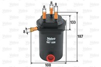 Kraftstofffilter Valeo 587556 Leitungsfilter FüR Renault ScÉNic 2 JM0 Megane LM0