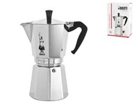Bialetti Moka Express 12 Tassen Aluminium Handkaffeemaschine