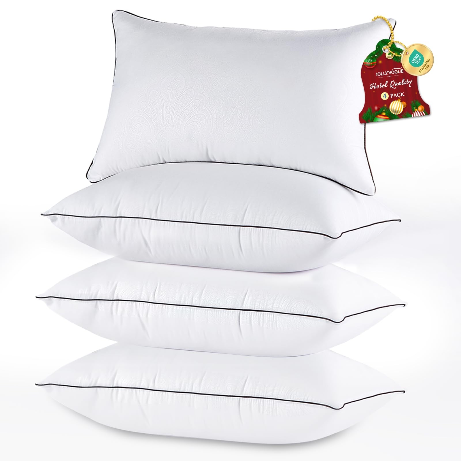 Set Of 4 For Sleeping, Soft And Supportive Bed