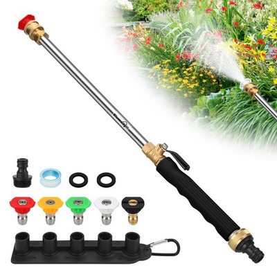 #ad 5 in 1 Jet Nozzle for High Pressure Hose Upgraded Jet Nozzle Power Washer fo... $31.45