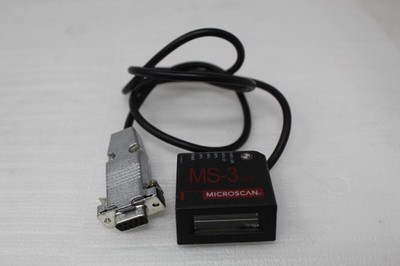 Microscan MS-3 High Speed Laser CCD Barcode Scanner FIS-0003-0173G  FIS00030173G