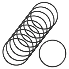 10-Pcak Nitrile Rubber O-Rings, 87mm ID, 95mm OD, 4mm Width, Sealing Gasket