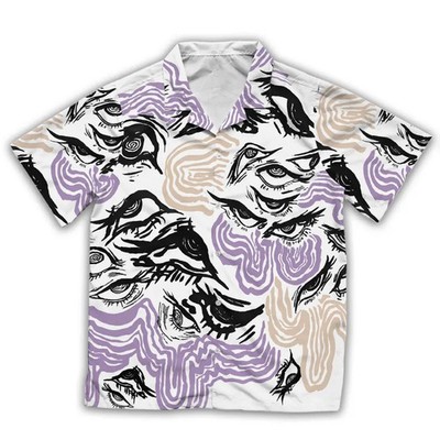 Hydrangeas Floral Hawaiian Shirt Mens Womens Beach Summer Casual Top