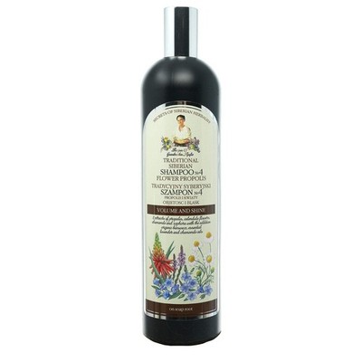 Omas Agafias Rezepte - traditionelles sibirisches Shampoo Nr. 4 Blumenpropolis, ha