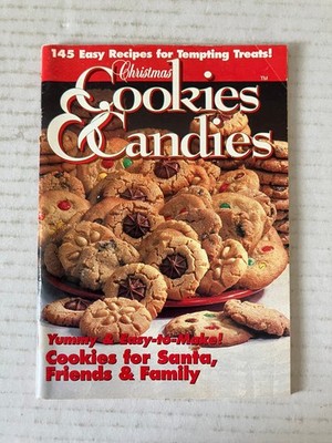 Christmas Cookies & Candies Jacobson's Recipes Cookbook 1980s Holiday Baking