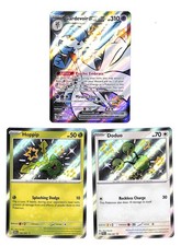 Gardevoir ex Hoppip Doduo 2024 Pokemon Paldean Fates Shiny 3 Card Lot