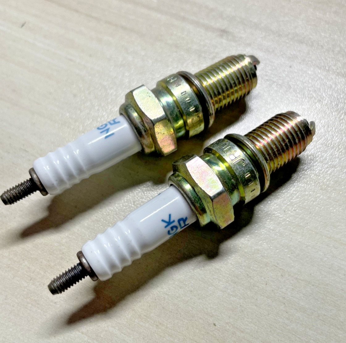 NGK Genuine OEM Authentic Spark Plugs JR9C - LOT OF 2