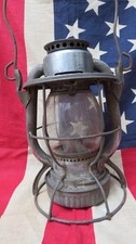 Vintage WWII Dietz Vesta New York Railroad Kerosene Lantern USA  S-5-1942