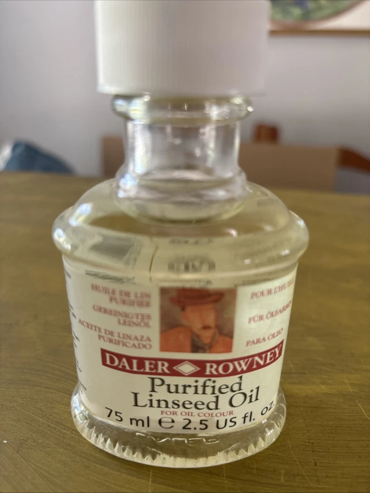 Aceite de linaza purificado Rooney de distribuidor 2,5 fl oz hecho en Inglaterra sellado Foto 2 de 4