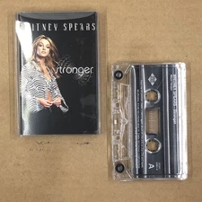 BRITNEY SPEARS Cassette Tape Europop House STRONGER RARE US CASSINGLE EDIT