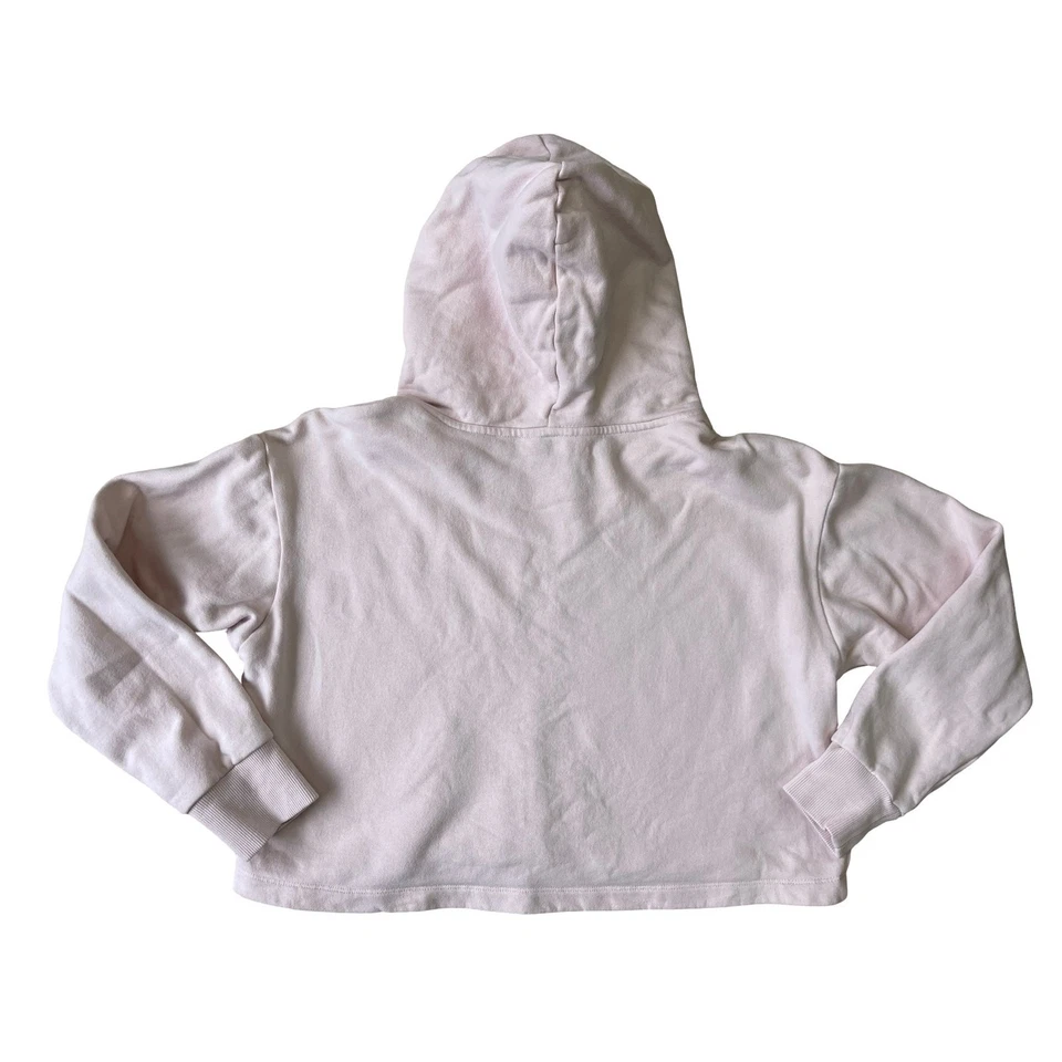 Sudadera con Capucha Rosa Rubor Semi Recortada Tavi Noir Ropa de Salón Deportiva Elegante Pequeña Foto 3 de 4