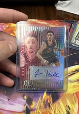 2022-23 Panini Chronicles Draft Picks - Illusions Rookie Signs Jordan Hall 