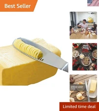 Ambidextrous Stainless Steel Butter Spreader - Perfect for Smooth Applications