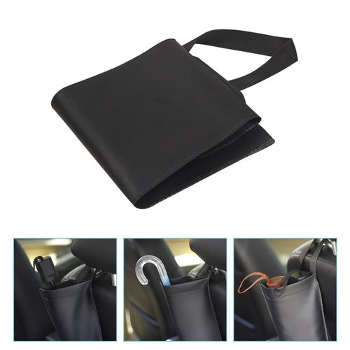 Bolsa de almacenamiento paraguas soporte grande asiento trasero de viaje organizador de coche plegable - Imagen 4 de 12