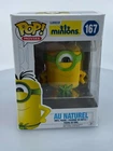 Funko POP! Movies Despicable Me Minions Au Naturel #167 Vinyl Figure DAMAGED BOX
