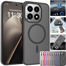 For Xiaomi 17 Pro Max 15T Pro Magsafe Case Shockproof Matte Slim Cover
