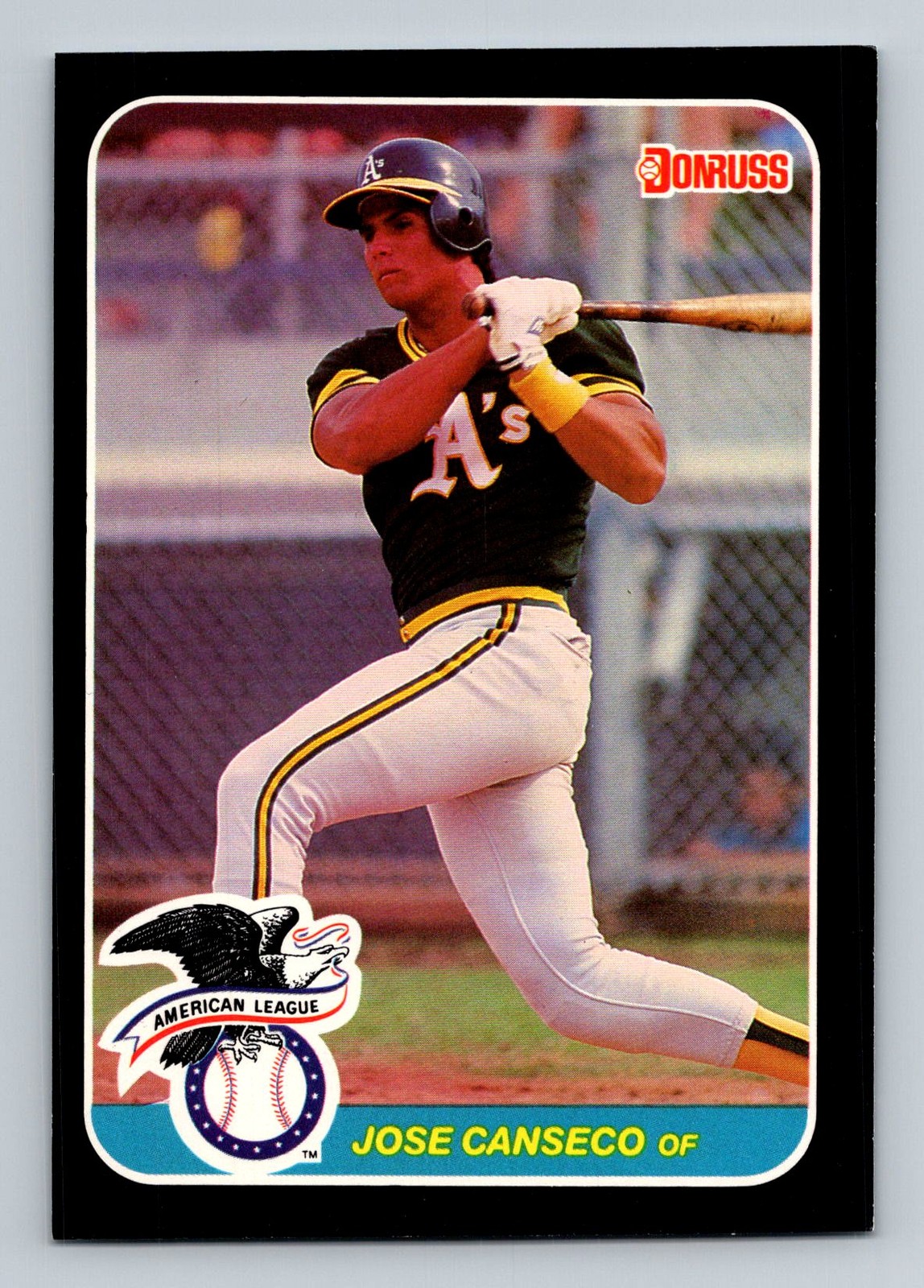 1987 Donruss All-Stars 3x5 #21 Jose Canseco 3x5