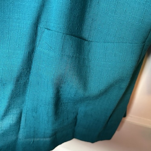 Roaman’s Teal Vtg Woman’s Lightweight Blazer Sz- B2 ? - Picture 4 of 9